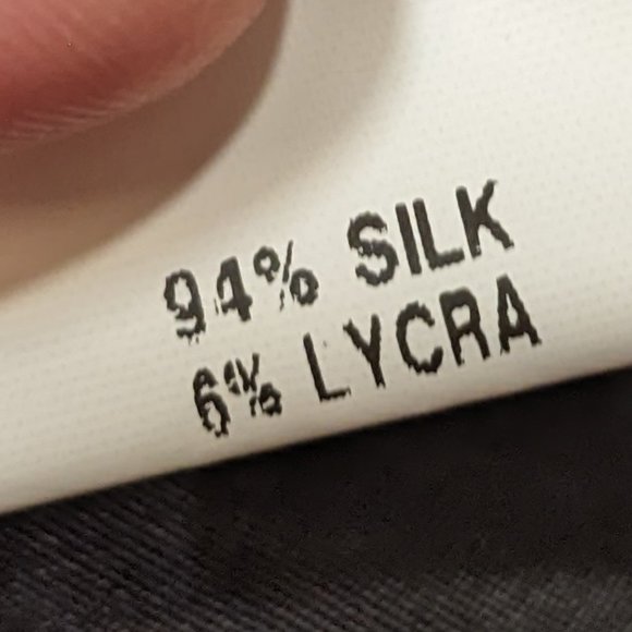 Cropped silk tuxedo pants - Picture 8 of 8